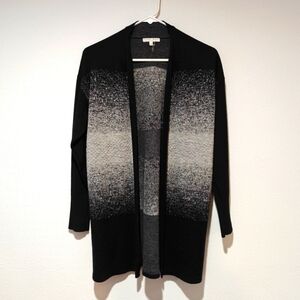 Alberto Makali Wool Cardigan Medium Gradient Ombre Mid Length